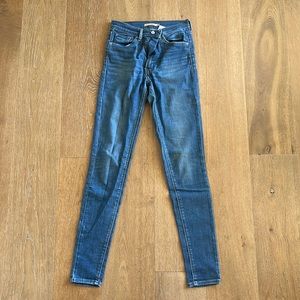 Levi dark wash jeans